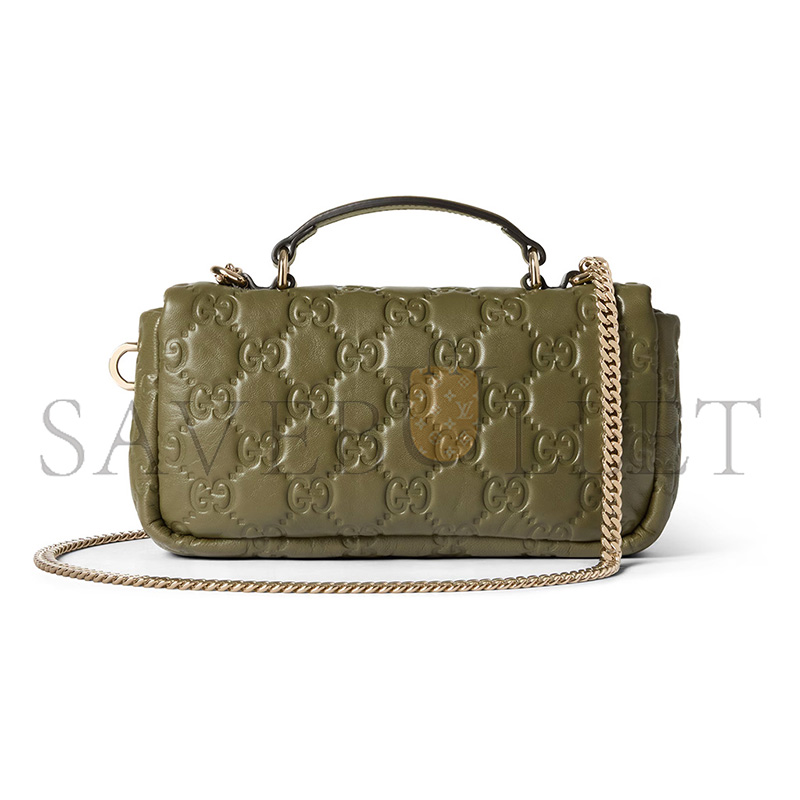 G*u*i gg milano small top handle bag 806017 (21*12.5*4.6cm)